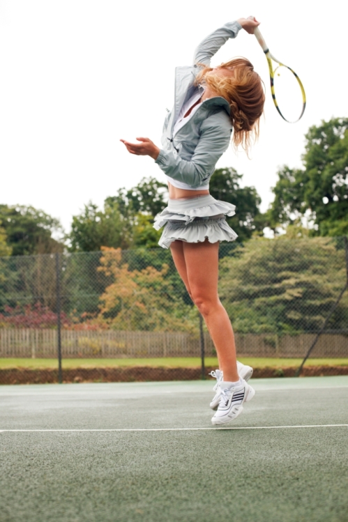 stella mccartney adidas tennis. Wozniacki Wearing Tennis